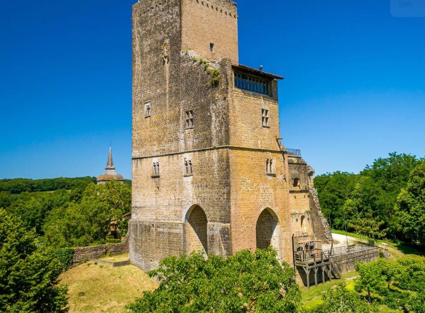 Termes-d'Armagnac Tower, Termes-d'Armagnac, France